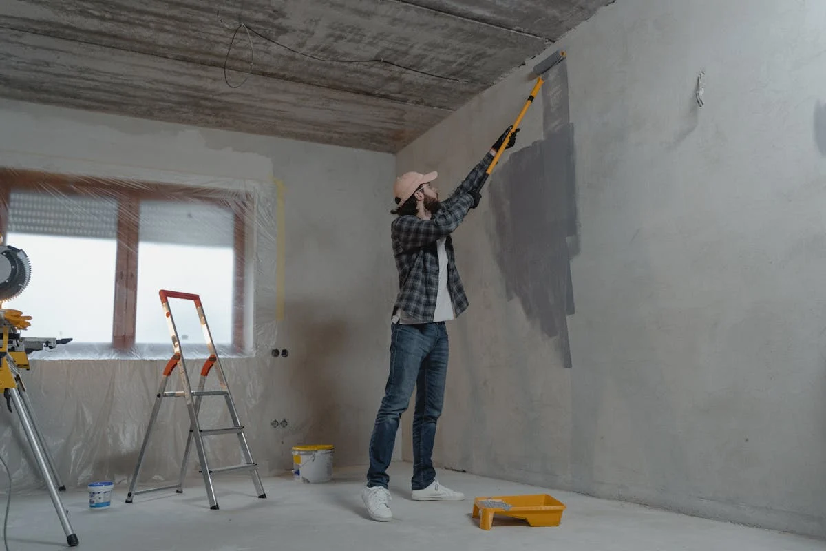 Renovierung eines Hauses